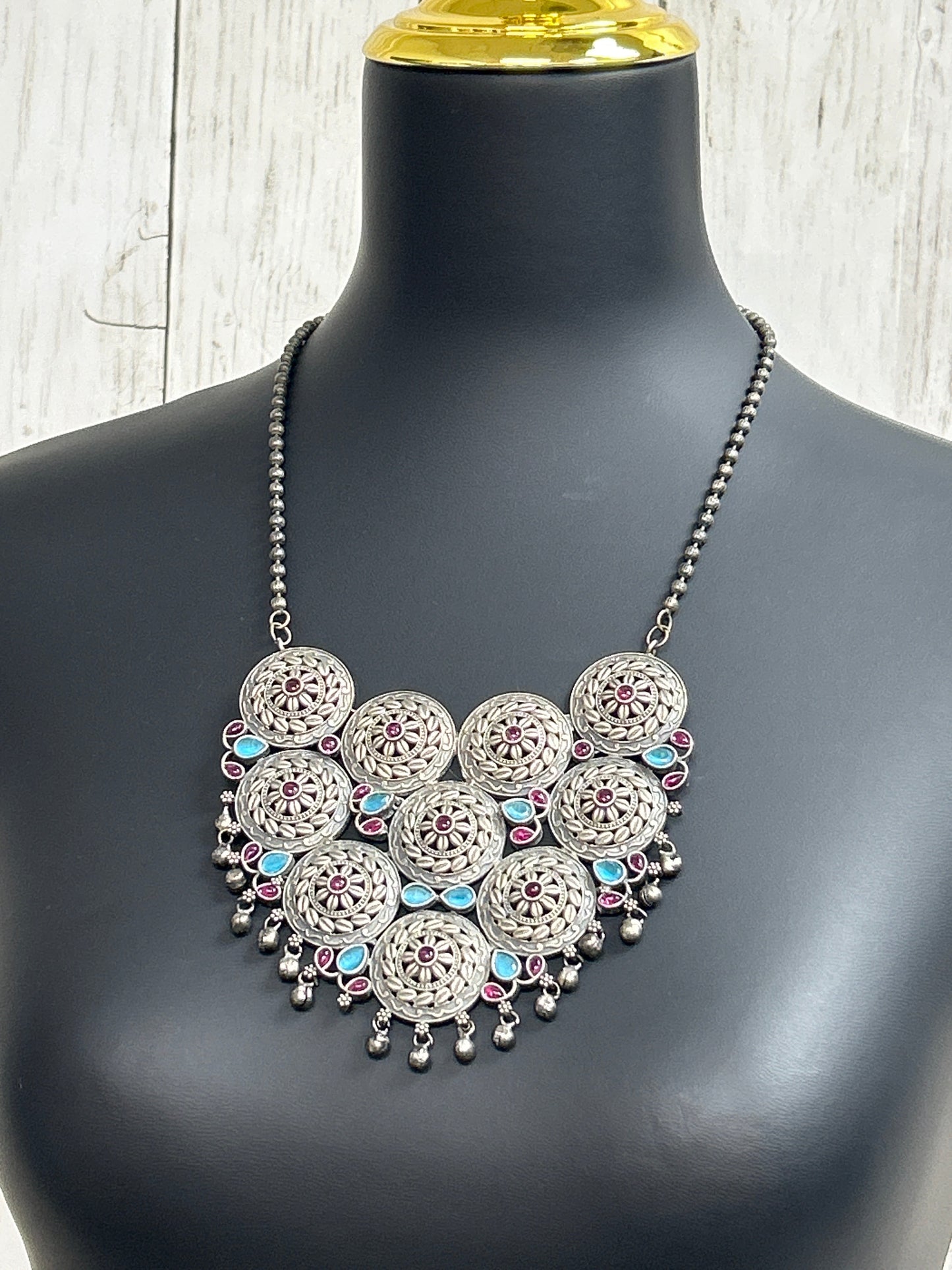 Banjara necklace  | oxidized silver jewelry