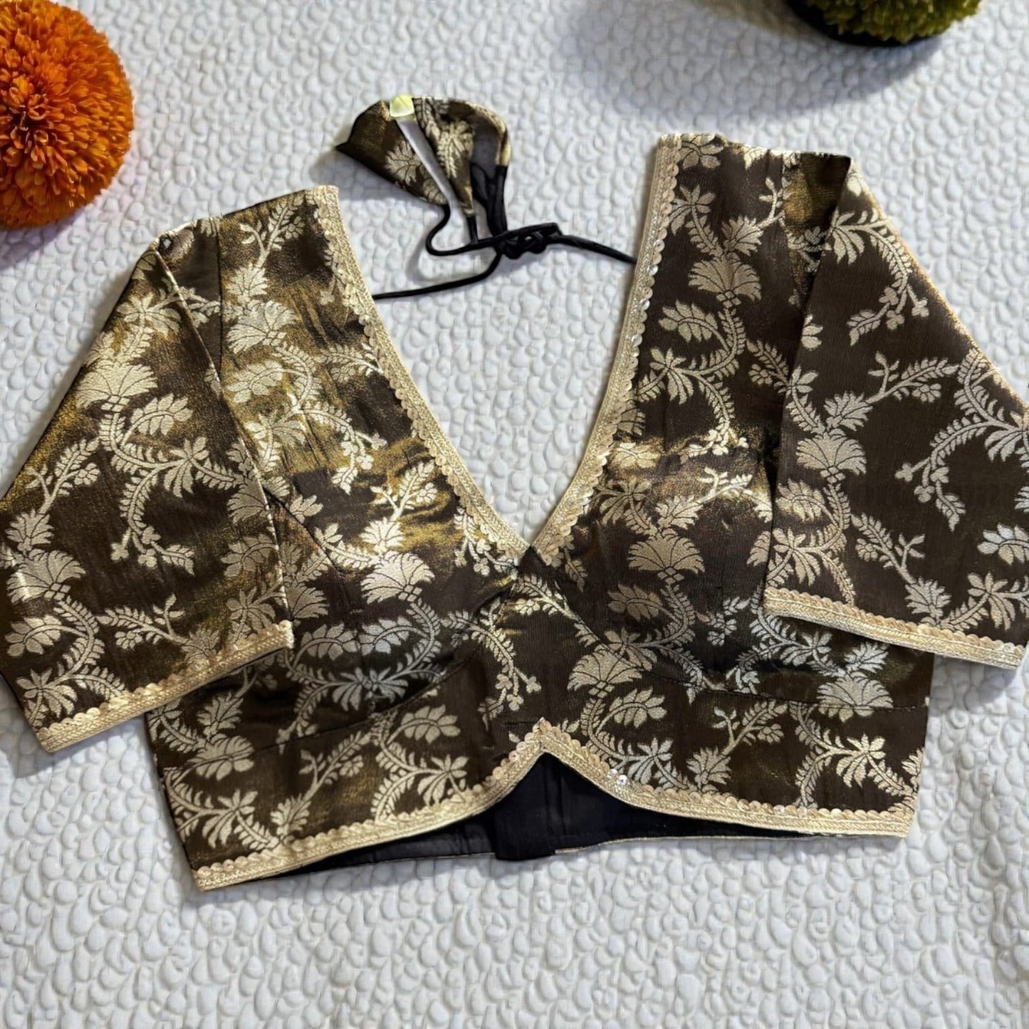 Brocade blouses