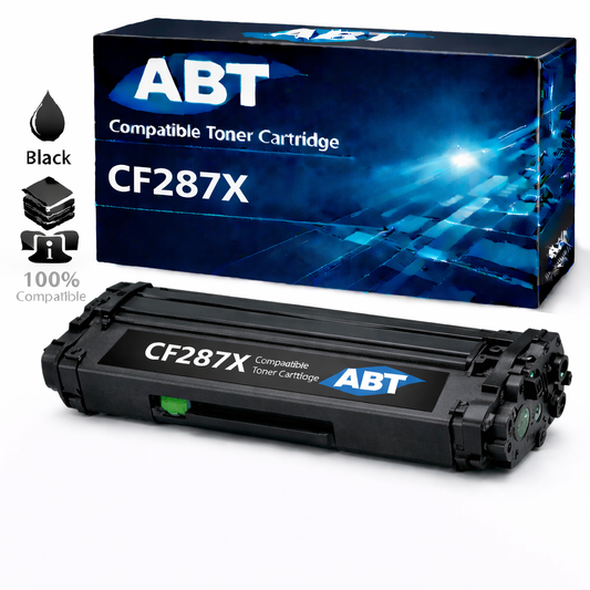 Compatible CF287X High Yield Black Toner Cartridge for HP LaserJet Enterprise M506 & MFP M527 Series
