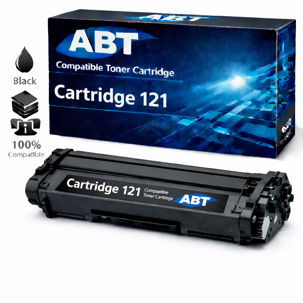 Compatible Canon 121 Black Toner Cartridge for imageCLASS D1650, D1620 & MF424 Series