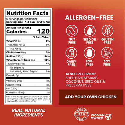 Chicken Biryani Kit - Top-9 Allergen-Free, Bold & Spicy, Serves 4–6