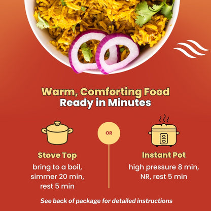 Chicken Biryani Kit - Top-9 Allergen-Free, Bold & Spicy, Serves 4–6