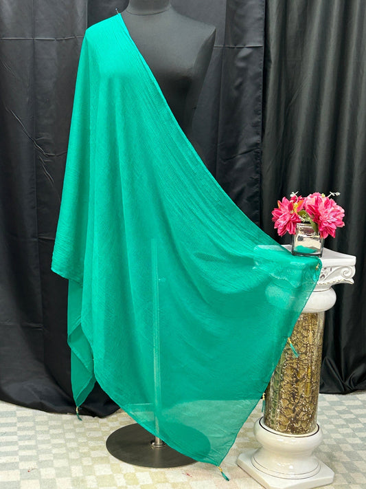Chiffon green dupatta
