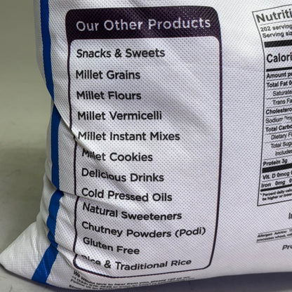 BLISS TREE (2 PACK) Idli Rice 20 Lbs White