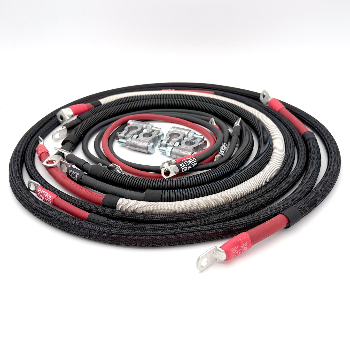 Dodge Cummins Diesel - 3rd Gen Battery Cable Kit (2003-2009)