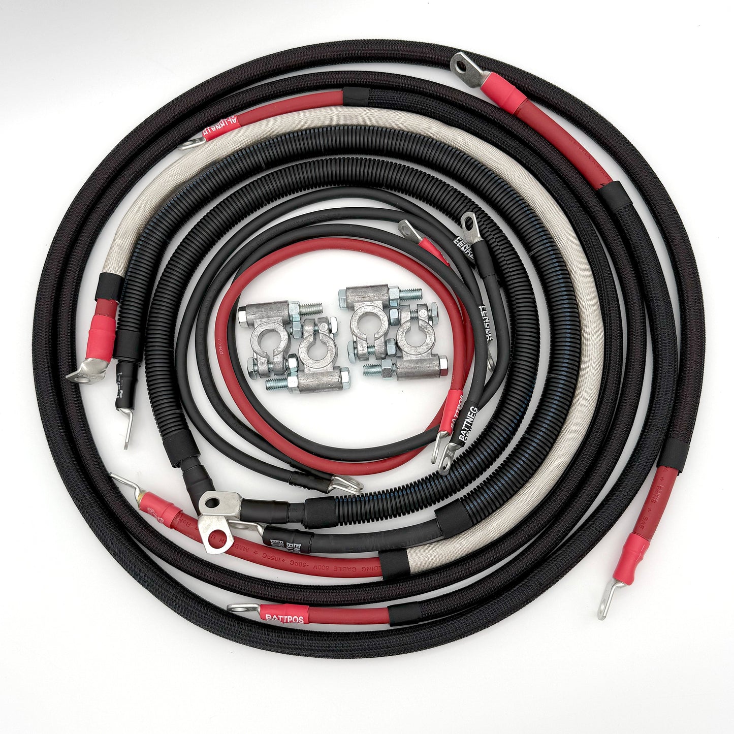 Dodge Cummins Diesel - 3rd Gen Battery Cable Kit (2003-2009)