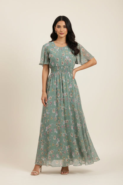 Georgette frock