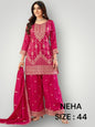 Neha : party wear sharara suit