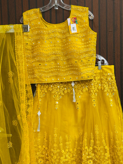 Yellow lehenga Choli set
