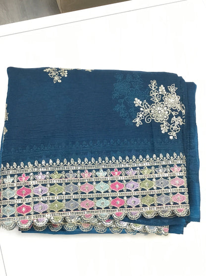 Party wear saree : best for wedding functions