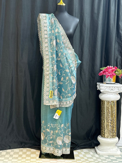 Tissue silk saree