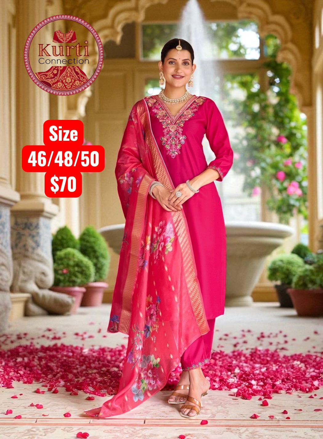 Malhar : Plus size Kurti sets