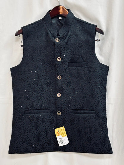 Silk vests for men | half jacket / kurta