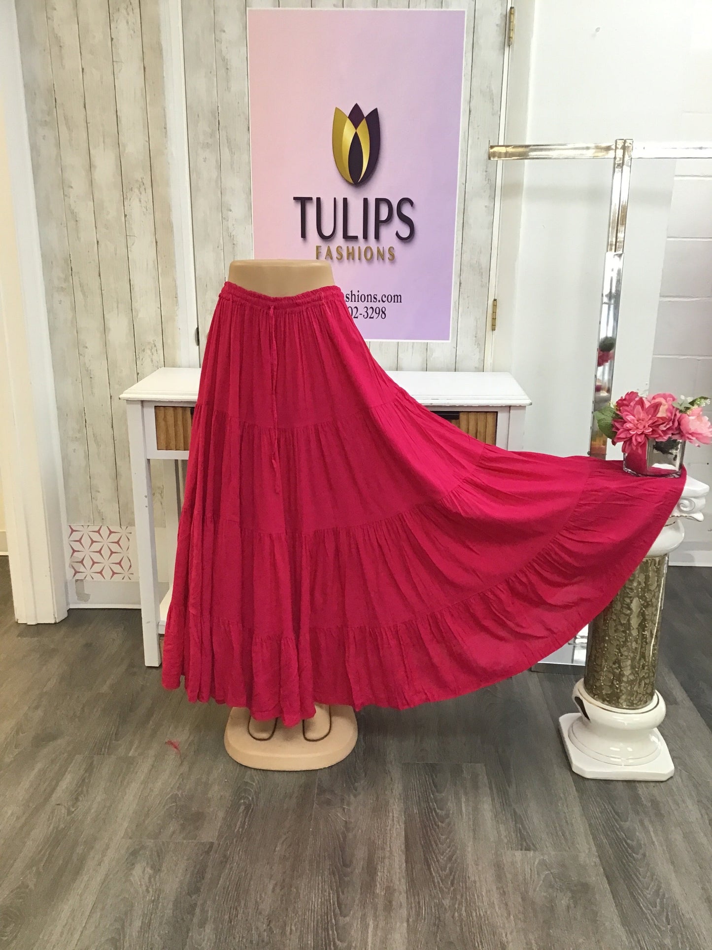 Rayon skirt : garba chaniya