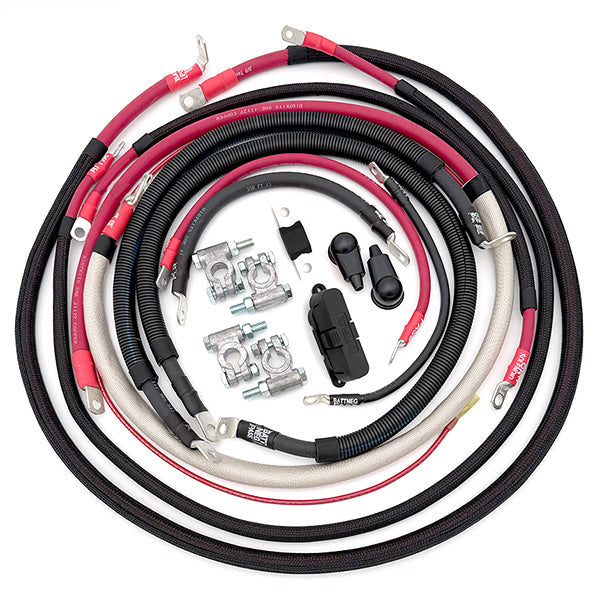 Ford Power Stroke 6.0 Diesel - F250/F350 Battery Cable Kit (2003-2007)