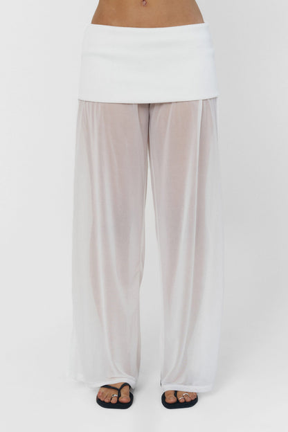RAEL PANTS IN WHITE