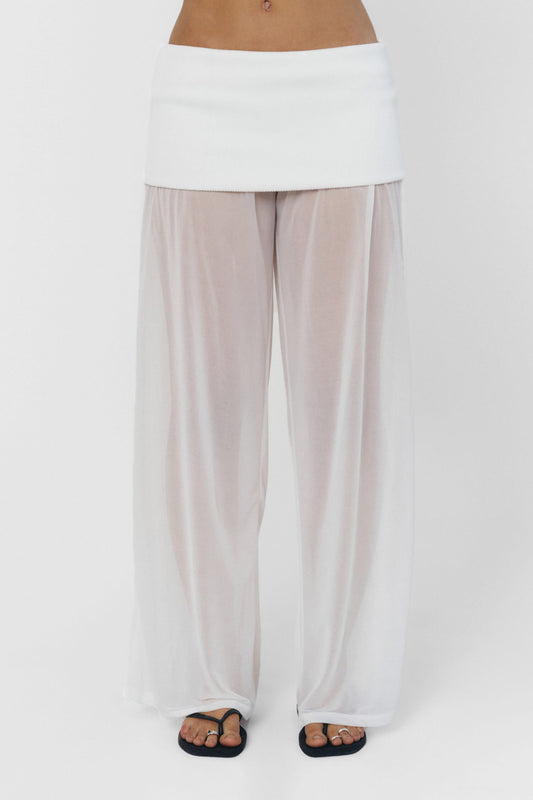 RAEL PANTS IN WHITE