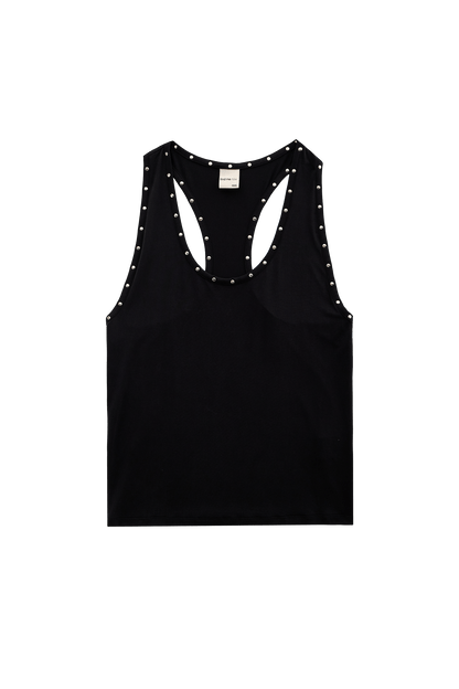 YUNA TANK TOP IN BLACK
