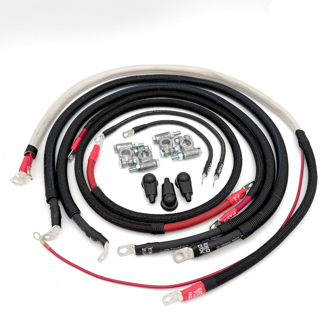 Ford Powerstroke 7.3 Diesel - F250/F350 Battery Cable Kit (1999-2003)