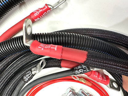 Ford Powerstroke 6.4 Diesel - F250/F350 Battery Cable Kit (2008-2010)