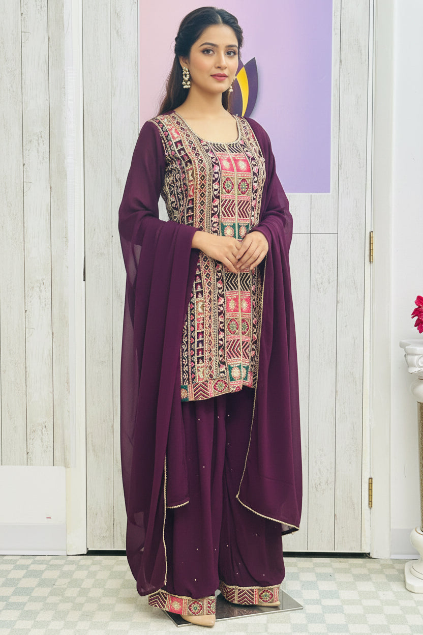Afghani salwar set