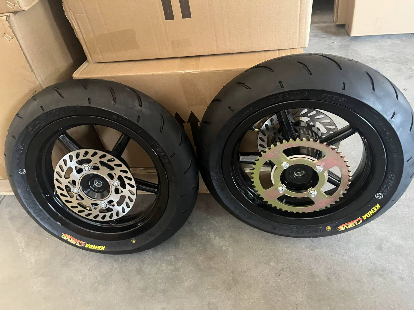 Upgraded Rotors and Sprocket for Tuttio Soleil 01