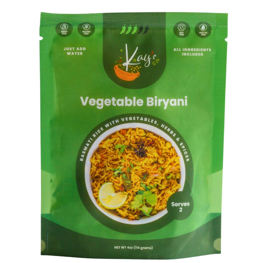 Vegetable Biryani Kit - Fully Vegan, Top-9 Allergen-Free Meal