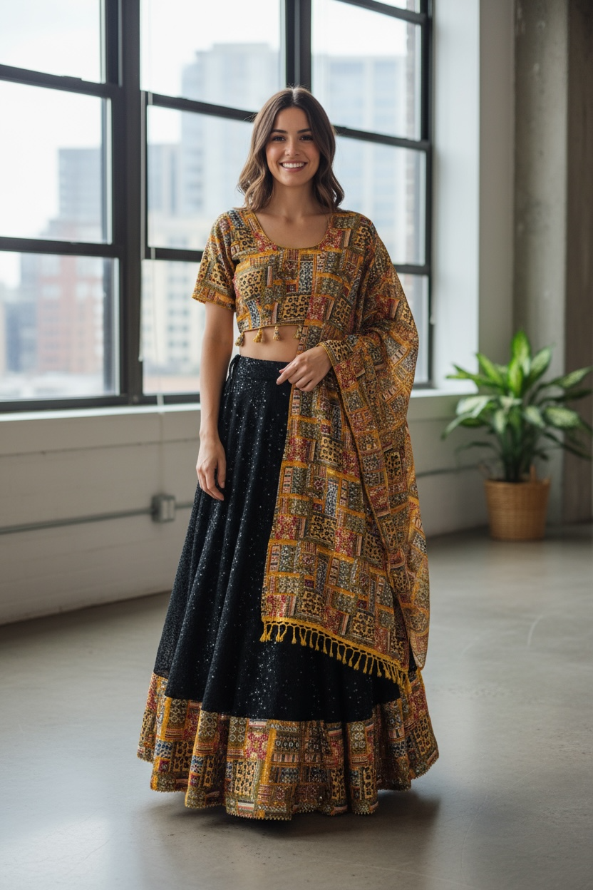 Garba chaniya choli set
