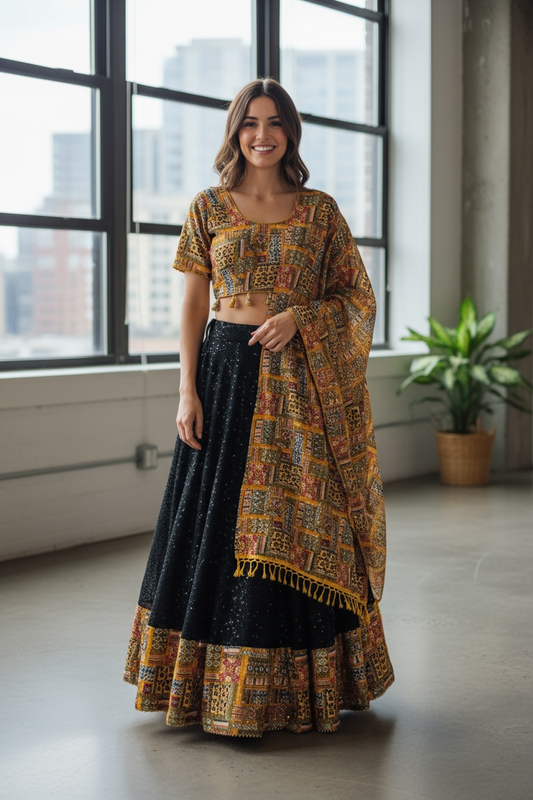 Garba chaniya choli set