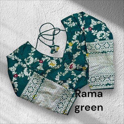 Dola silk blouse / long sleeves