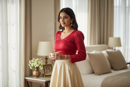 Silk blouses
