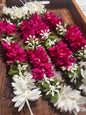 Gajra: Immitation flower strings , hair accessories