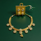 Light gold necklace