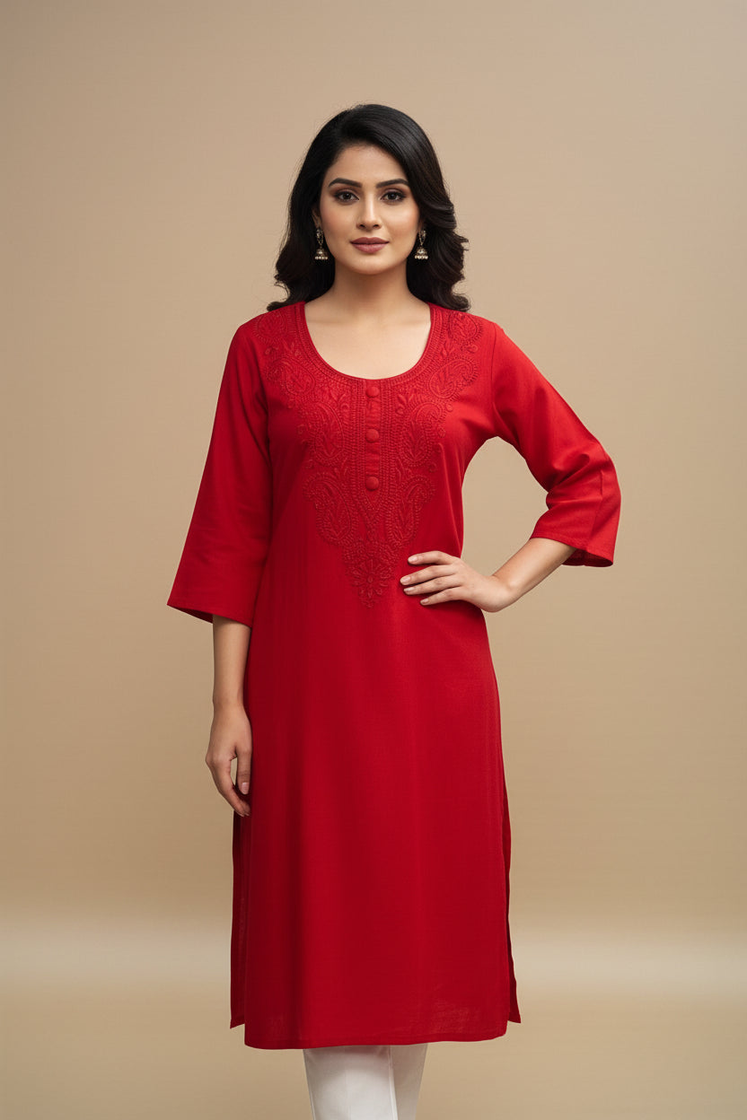 Chikankari Kurti
