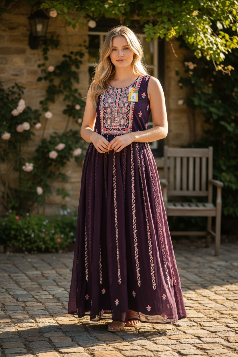 Party wear long Kurti