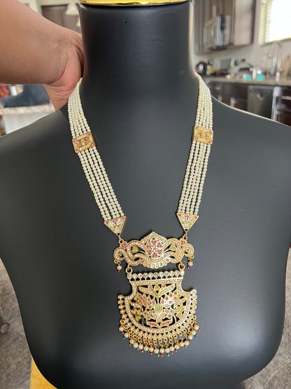 Jadau haar : long necklace