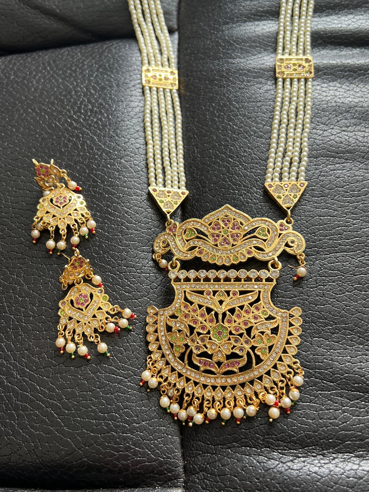 Jadau haar : long necklace