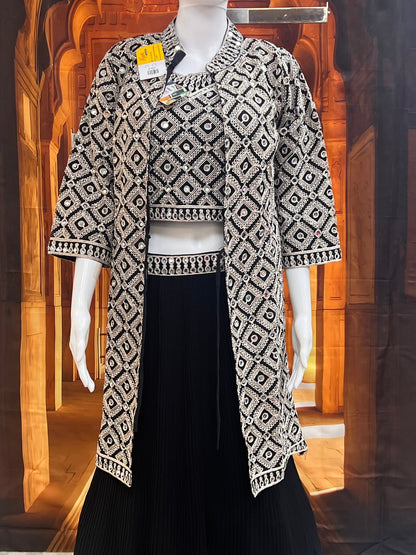 Black Lehenga set