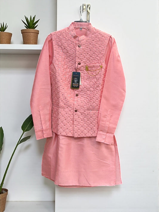 Mirror work Kurta set