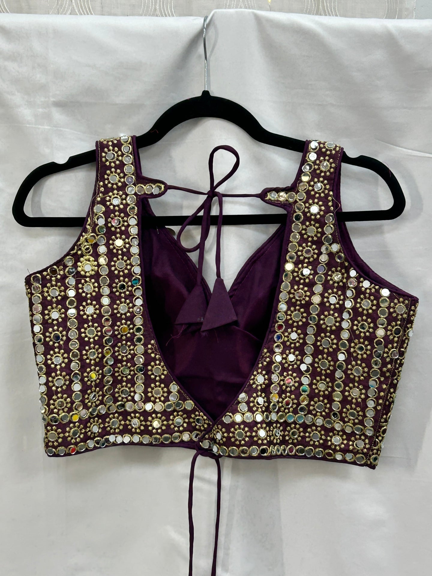 Mirror work blouse