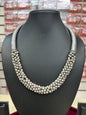 Oxidized hasuli necklace