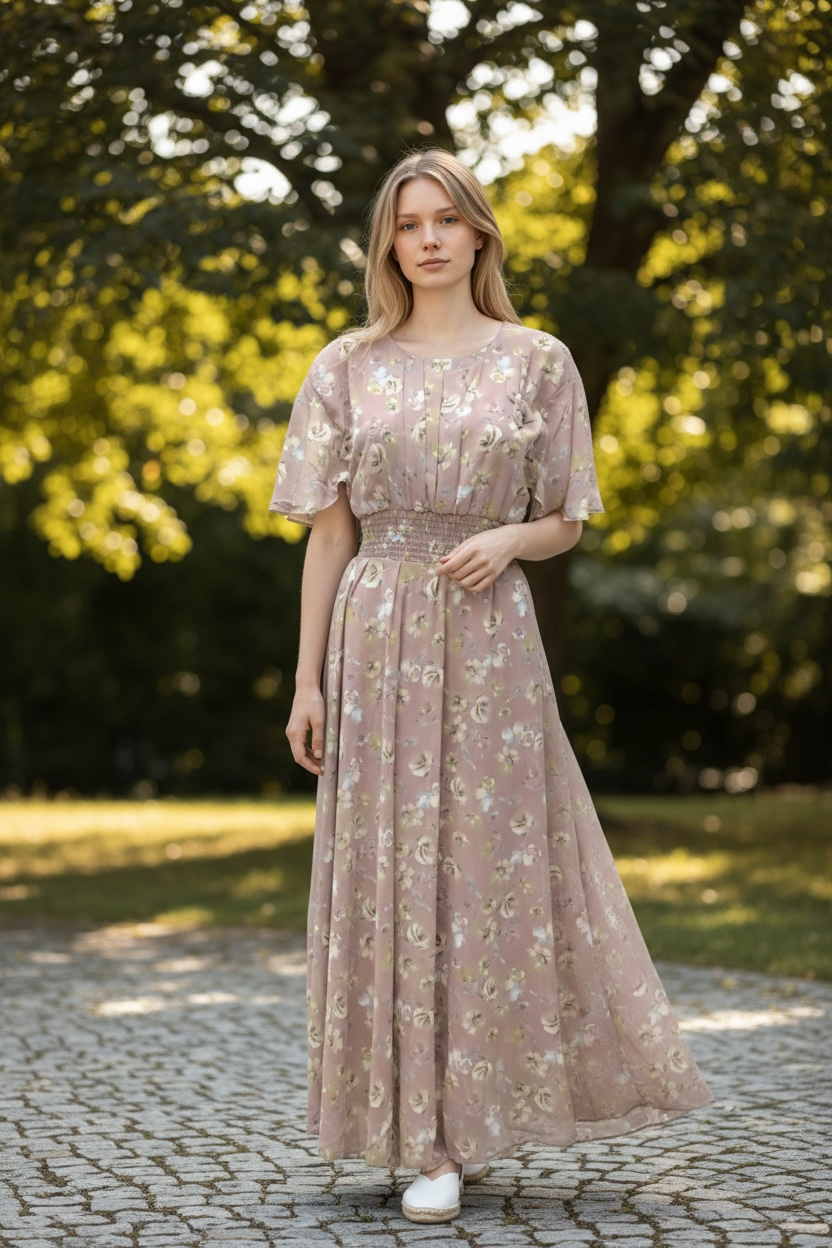georgette frock