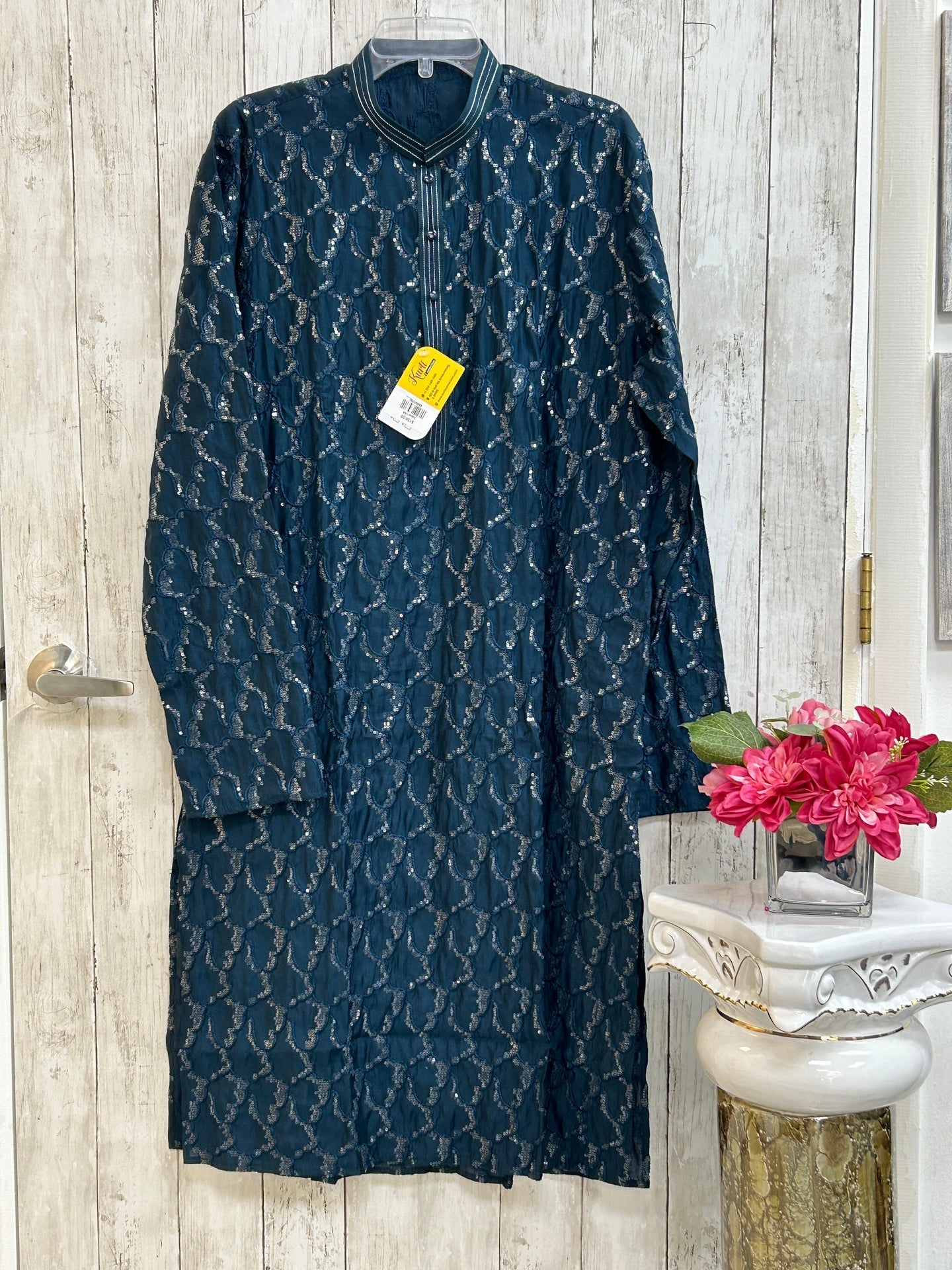 Mens kurta pajama Sequin Kurta set