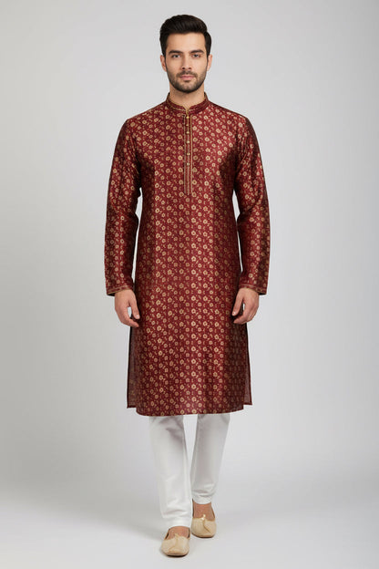Silk kurta pajama set