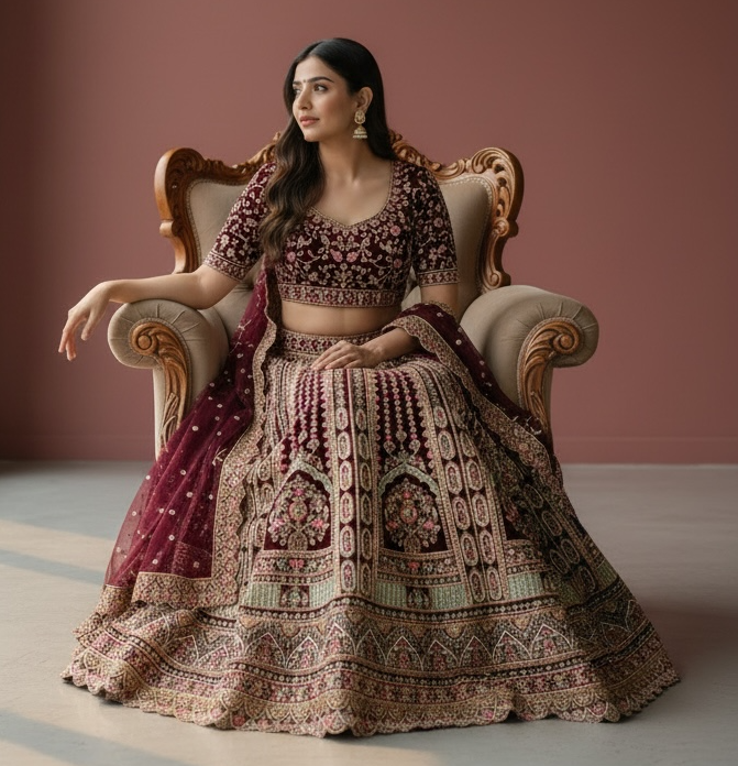 Bridal Lehenga choli set