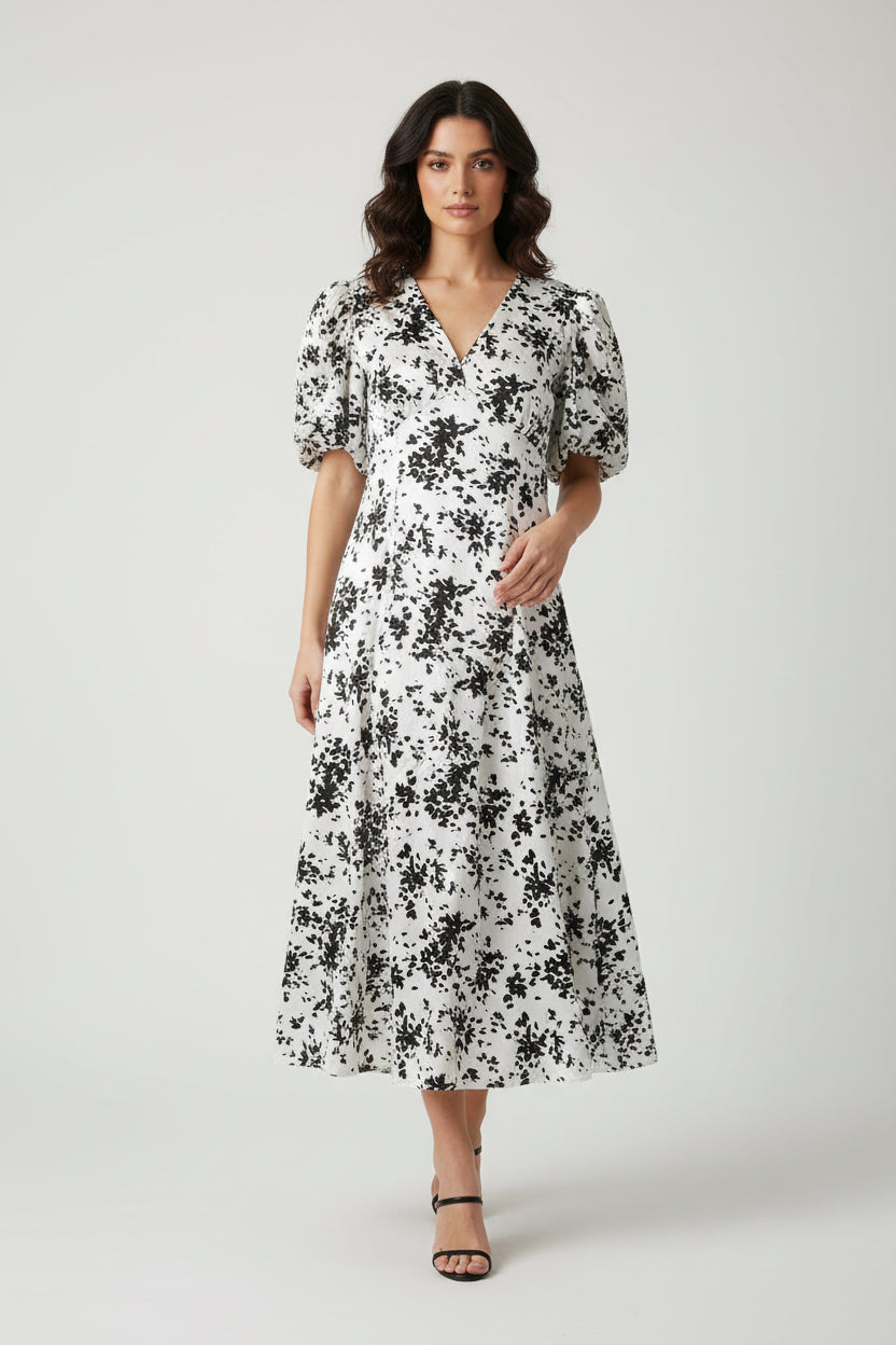 Satin silk dress (summer dress )