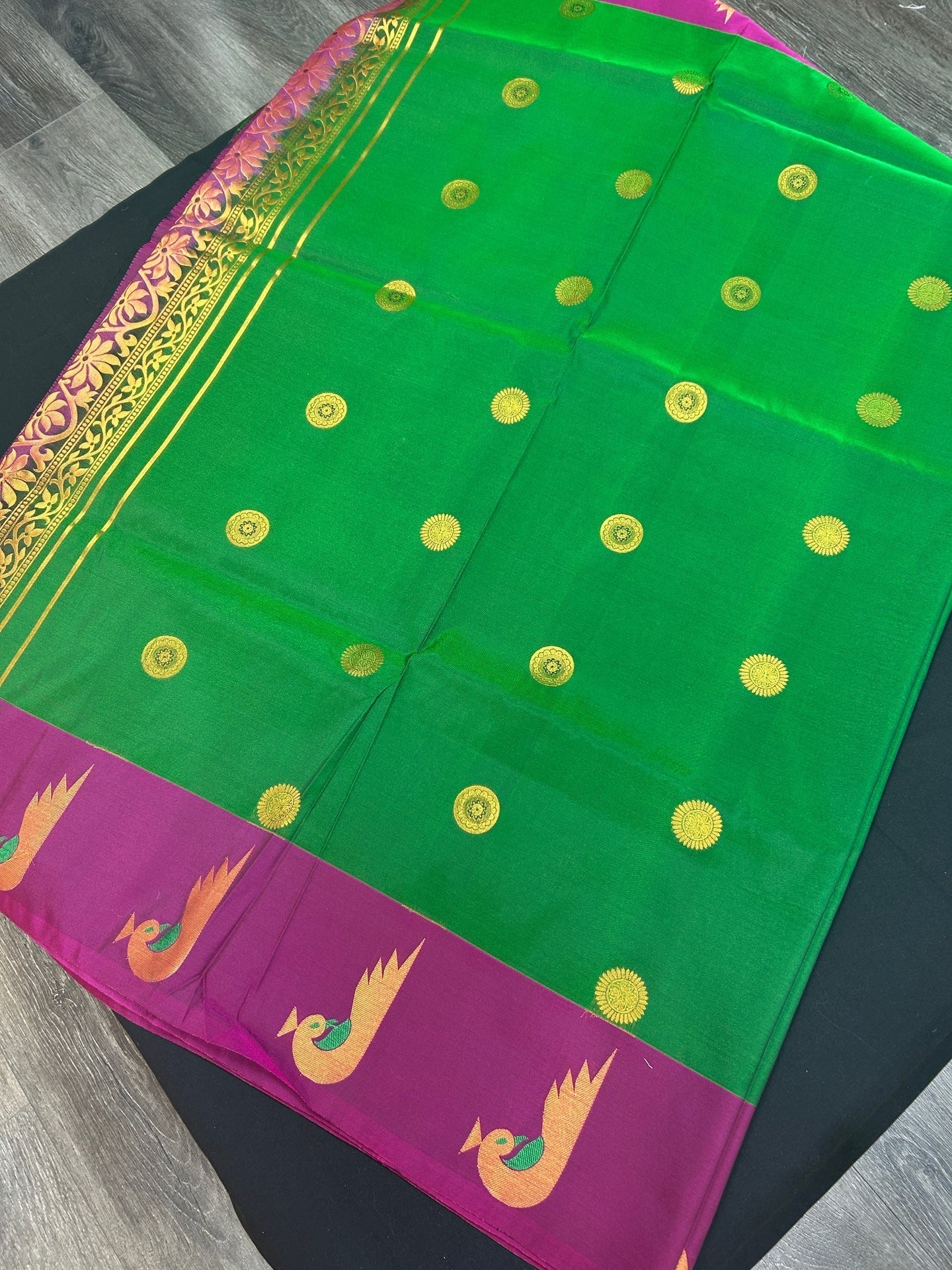 Gadhwal silk saree