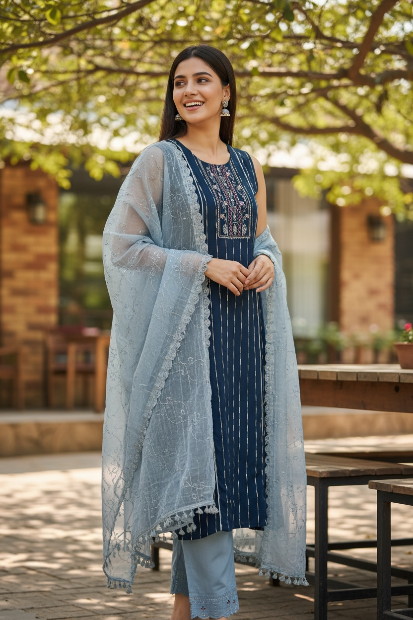 Cotton Kurti set