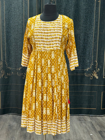 Jaipur cotton Kurti : plus size