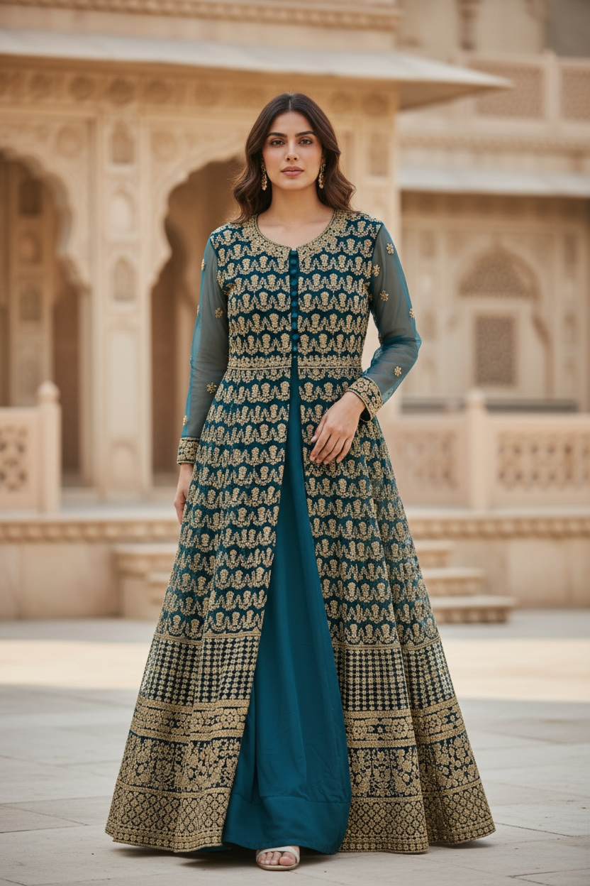 Party wear long gown